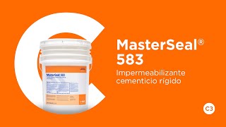 MASTERSEAL 583 [upl. by Neuburger]