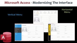 Microsoft Access  Modernizing The Interface [upl. by Rida]