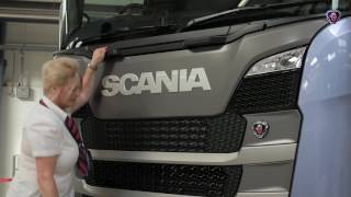 Scania Next Generation  Daily Checks [upl. by Athalla]