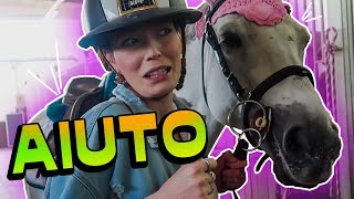 Il mio PRIMO vlog a CAVALLO Preparazione [upl. by Asilat913]