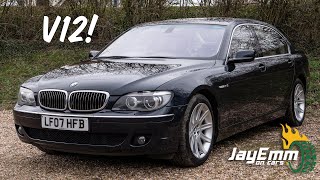 ULTIMATE LUXURY for £10000 The Incredible 2007 V12 BMW 760LI Review [upl. by Jaquenetta]