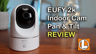 Eufy Indoor Camera 2K Pan amp Tilt Review  Unboxing Features Setup Settings Video amp Audio Quality [upl. by Aikram]