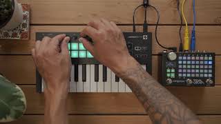 MIDI Out  Launchkey Mini  Novation [upl. by Bobbi]