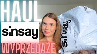 🛍HAUL SINSAYWYPRZEDAŻE 🤑 [upl. by Ailecra]