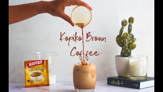 Kopiko Brown Coffee Indonesian Instant Coffee [upl. by Jefferey]