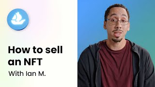 How to Sell an NFT  OpenSea [upl. by Akkeber]