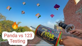 Panda vs 123 Testing 🔥 Manjha Testing 😱 [upl. by Alah]