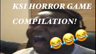 KSI and Deji horror game compilation FUNNY [upl. by Haswell]