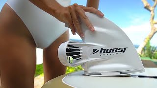 BOOSTSURF  Worlds First Electric Surfboard Fin [upl. by Aisayn]