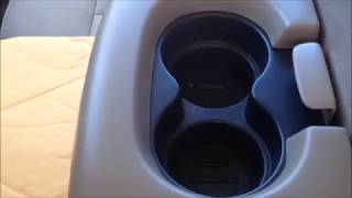 2004 F150 Console Cup Holder RemovalRepair [upl. by Siravrat]