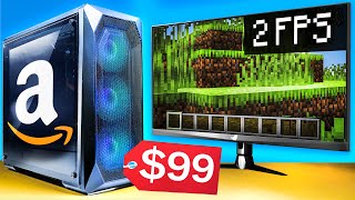 Can Amazon’s CHEAPEST Gaming PC Run Minecraft [upl. by Marden]