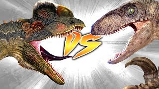 Dilophosaurus VS Utahraptor Who Would Win [upl. by Andrus]