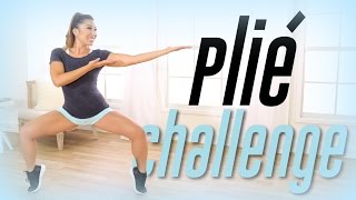 Plie Squat Challenge  Best Thigh Workout [upl. by Elberta]