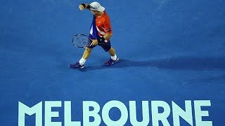 Lleyton Hewitt v David Ferrer highlights 2R  Australian Open 2016 [upl. by Ylek]