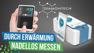 Einstichsloses Blutzuckermessen mit dem DBase von Diamontech [upl. by Nolur]