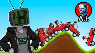 AI LEARNS to Play Hill Climb Racing [upl. by Ahtael]