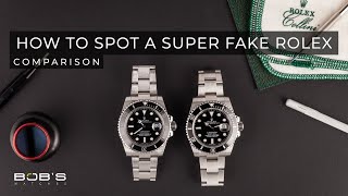 How To Spot a Super Fake Rolex – The 500 Super Fake Studied [upl. by Susanne607]