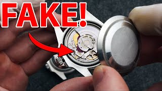 OPENING A 600 FAKE ROLEX [upl. by Odiug]