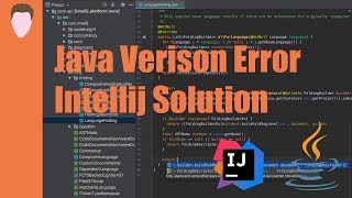 Easy Fix  Error Java invalid target release 11  IntelliJ IDEA [upl. by Chirlin275]