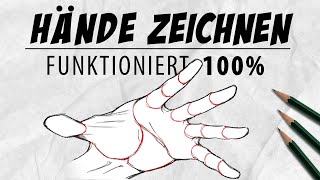 Hände zeichnen lernen in 10 Minuten  Tutorial  Drawinglikeasir [upl. by Mercuri]