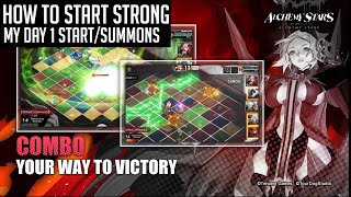 Alchemy Stars  How To Start Strong GuideMy Day 1 StartHow My Summons Went [upl. by Eilzel804]