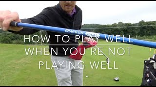 Manage your game when playing poorly Henrik Stensons Grafalloy Blue [upl. by Enilesor]