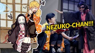 Compilation of Zenitsus voice actor screaming Nezukochan Part 2 [upl. by Nahgrom]