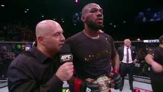 UFC 182 Jon Jones Octagon Interview [upl. by Bord]