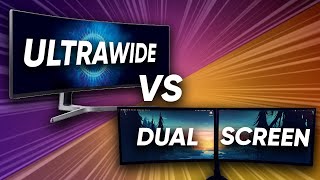 Ultrawide vs Dual Monitor Setup  Whats Better [upl. by Eelrak]