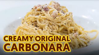 Creamy Original Carbonara [upl. by Erv706]