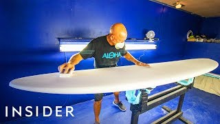 How Surfboards Are Made  The Making Of [upl. by Rehpotsihrc373]