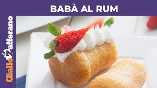 BABÀ NAPOLETANO AL RUM RICETTA ORIGINALE [upl. by Aholla715]