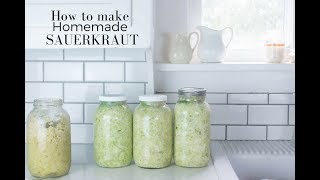 How to Make Sauerkraut [upl. by Sgninnej730]