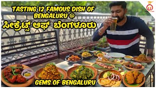 Taste 12 Famous Bengaluru Food in One Place at SOB RR Nagar  Kannada Food Review  Unbox Karnataka [upl. by Enyala]