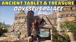 Odysseuss palace Location of Ancient Tablet and loot treasure  ASSASSIN’S CREED ODYSSEY [upl. by Aidnama]