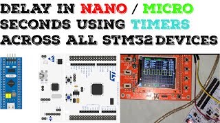 How to create delay in nanomicro seconds using timers in stm32 [upl. by Ardaed]