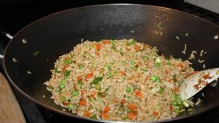 How To Make Vegetable Fried Rice [upl. by Aidin881]