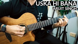 Uska Hi Bana  1920 Evil Returns  EASY Guitar Lesson [upl. by Newhall]