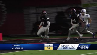 WPIAL playoffs Aliquippa defeats Trinity [upl. by Ordnael]