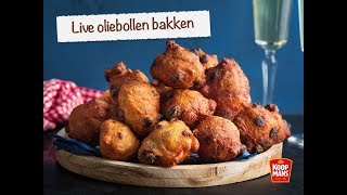 Live oliebollen bakken met Koopmans [upl. by Lounge]