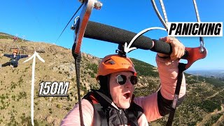 RIDING THE LONGEST AND HIGHEST ZIPLINE IN NEW ZEALAND  Christchurch adventure park [upl. by Noslrac148]