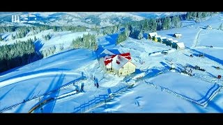 Vatra Dornei  The Pearl of Bucovina  Aerial Video  December 2016 [upl. by Bobette]