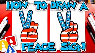 How To Draw A Peace Sign [upl. by Annissa89]