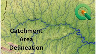 Watershed Delineation in QGIS Drainage Network Creation [upl. by Doownelg]