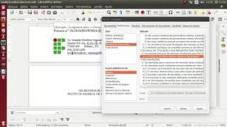 Como fazer referência cruzada no libreOffice writer [upl. by Mutat427]