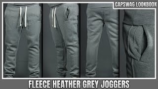 Light Grey Joggers  Grey Track Pants  Light Gray Sweatpants  Grey Track Suit Shorts [upl. by Mandi]