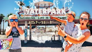 Exploring An Abandoned Waterpark 😱 WE GOT LOST [upl. by Oran]