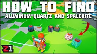 Astroneer Quick TIPS  How To Find Aluminum Quartz and Sphalerite  Z1 Gaming [upl. by Sulokcin]