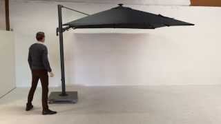 Palermo parasol with LED demo [upl. by Irap]