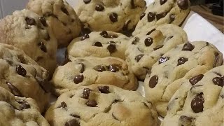 Thick Soft And Chewy Chocolate Chip Cookies [upl. by Keldon]